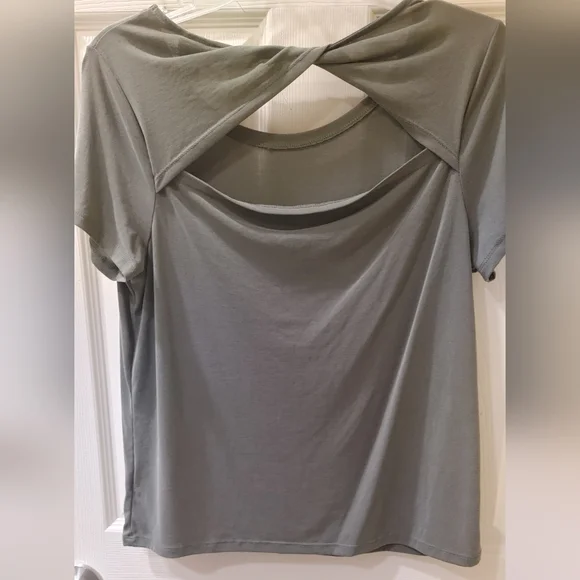A New Day Women's Medium Khaki Tee - Picture 5 of 8